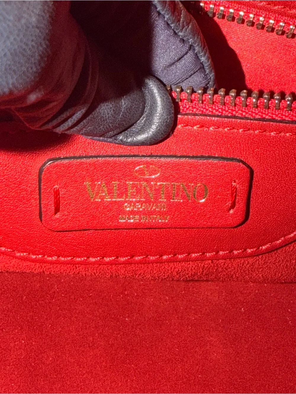 Valentino Garavani Demilune tote/ satchel features multicolor